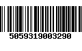 Código de Barras 5059319003290