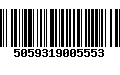 Código de Barras 5059319005553