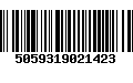 Código de Barras 5059319021423