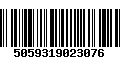 Código de Barras 5059319023076