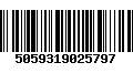 Código de Barras 5059319025797