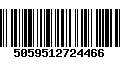 Código de Barras 5059512724466