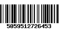 Código de Barras 5059512726453