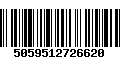 Código de Barras 5059512726620