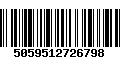 Código de Barras 5059512726798