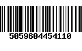 Código de Barras 5059604454110