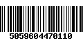 Código de Barras 5059604470110