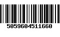 Código de Barras 5059604511660