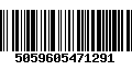 Código de Barras 5059605471291