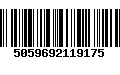 Código de Barras 5059692119175