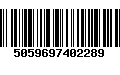 Código de Barras 5059697402289