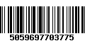 Código de Barras 5059697703775