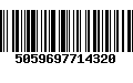 Código de Barras 5059697714320