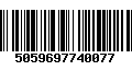 Código de Barras 5059697740077