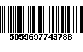 Código de Barras 5059697743788