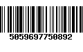 Código de Barras 5059697750892