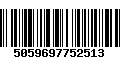 Código de Barras 5059697752513