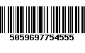 Código de Barras 5059697754555