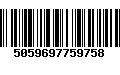 Código de Barras 5059697759758