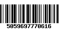 Código de Barras 5059697770616