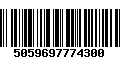 Código de Barras 5059697774300