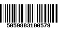 Código de Barras 5059883100579