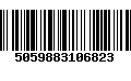 Código de Barras 5059883106823