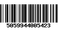 Código de Barras 5059944005423