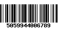 Código de Barras 5059944006789