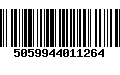 Código de Barras 5059944011264