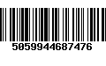 Código de Barras 5059944687476