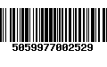 Código de Barras 5059977002529