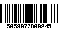 Código de Barras 5059977009245