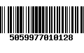 Código de Barras 5059977010128