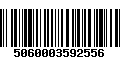 Código de Barras 5060003592556