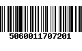 Código de Barras 5060011707201