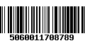 Código de Barras 5060011708789