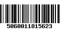 Código de Barras 5060011815623