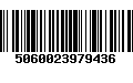 Código de Barras 5060023979436