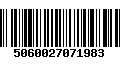 Código de Barras 5060027071983