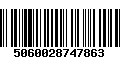 Código de Barras 5060028747863