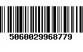 Código de Barras 5060029968779