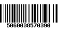 Código de Barras 5060038570390