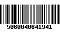 Código de Barras 5060040641941