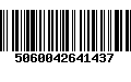 Código de Barras 5060042641437