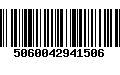 Código de Barras 5060042941506