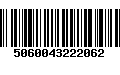 Código de Barras 5060043222062