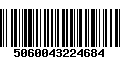 Código de Barras 5060043224684