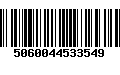 Código de Barras 5060044533549