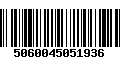 Código de Barras 5060045051936